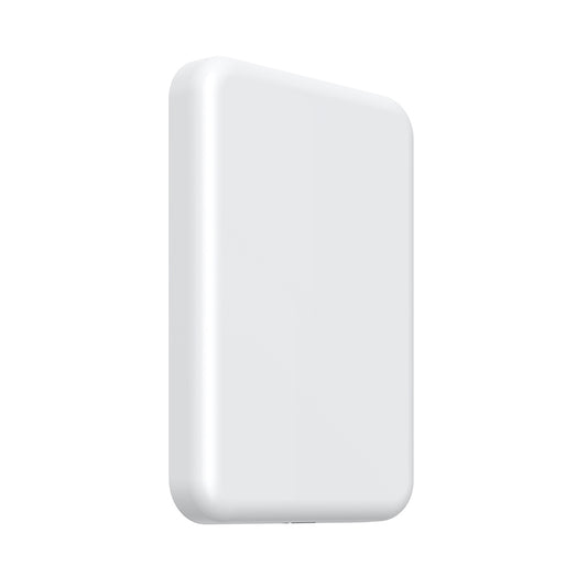 Xipin WS-T123 M-safe Wireless Şarj Özellikli Akıllı Magnetik Powerbank 5000mAh Beyaz
