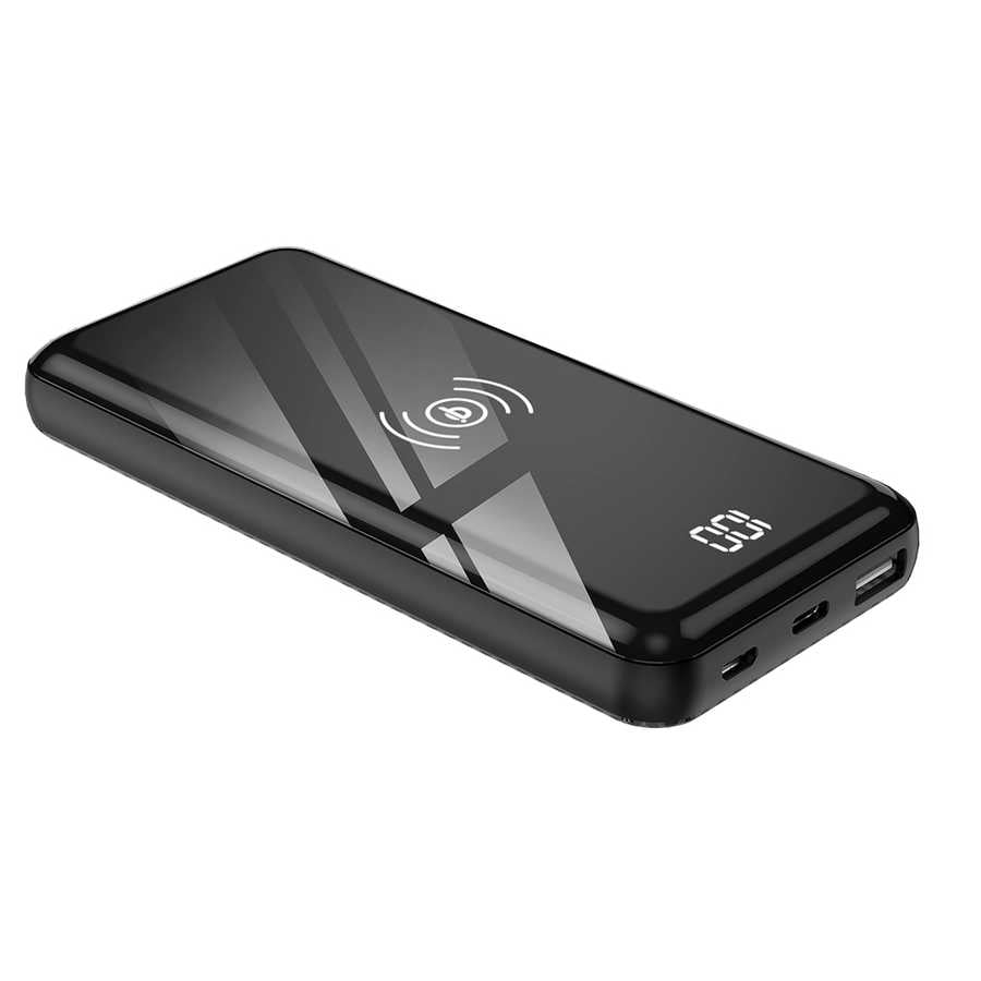 Xipin WS-T58 10000 Mah Wireless Powerbank Siyah