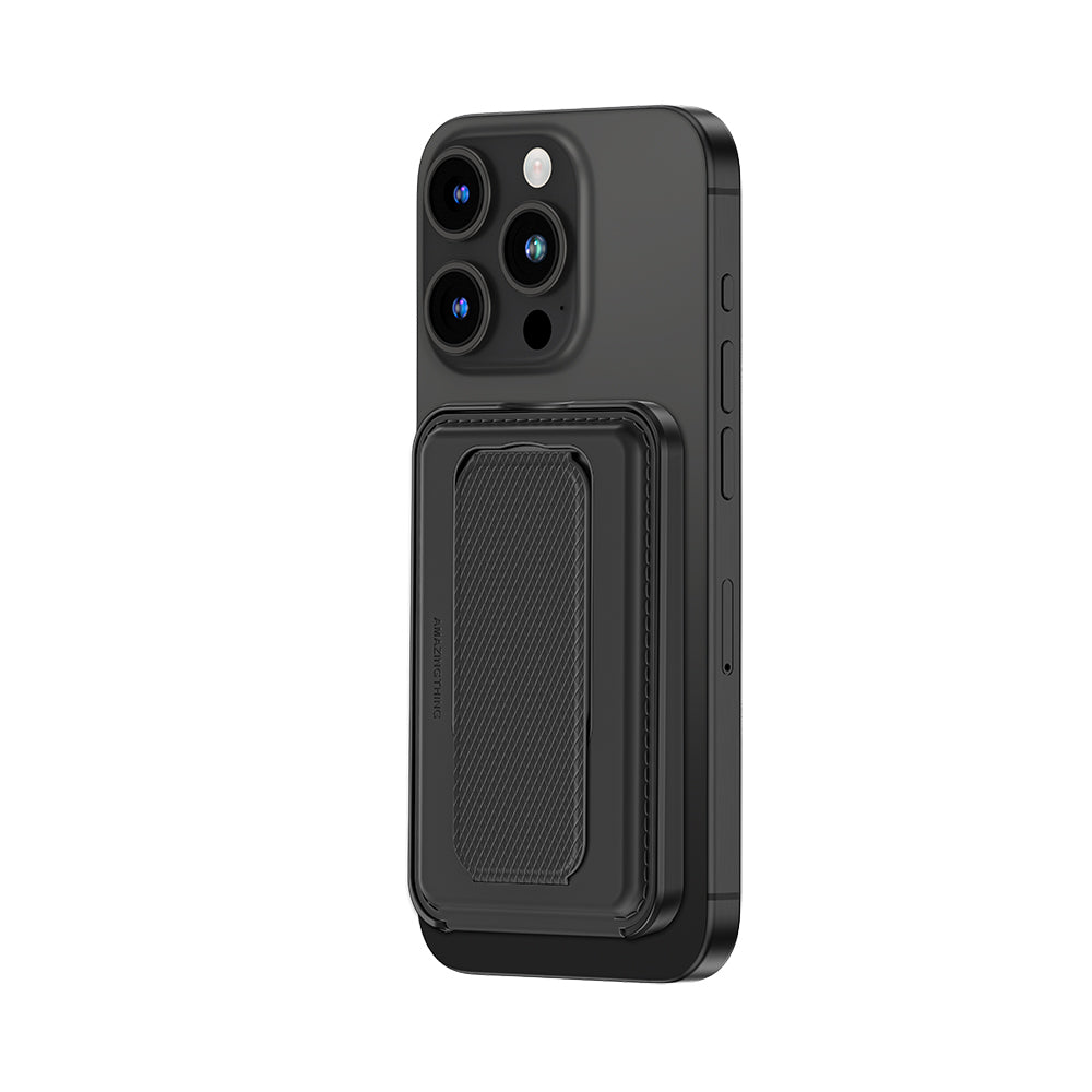 Amazingthing Glamour Link Fonksiyonel Çok Yönlü Grip Standlı Magnetik Kartlık Siyah
