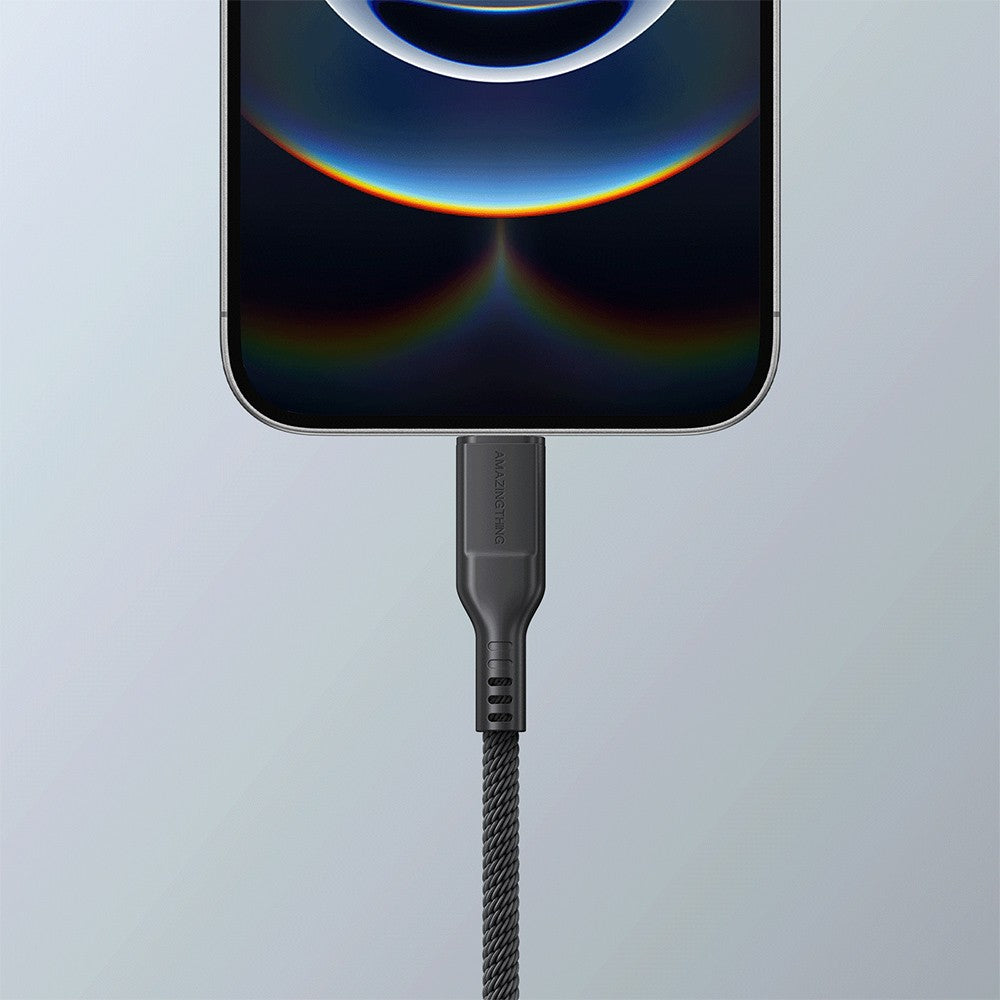 Amazingthing Thunder Pro 7X 100W Apple Watch Serisi Akıllı Saat Wireless 4in1 Type-C PD - Usb Hızlı Şarj Kablosu 1.5M