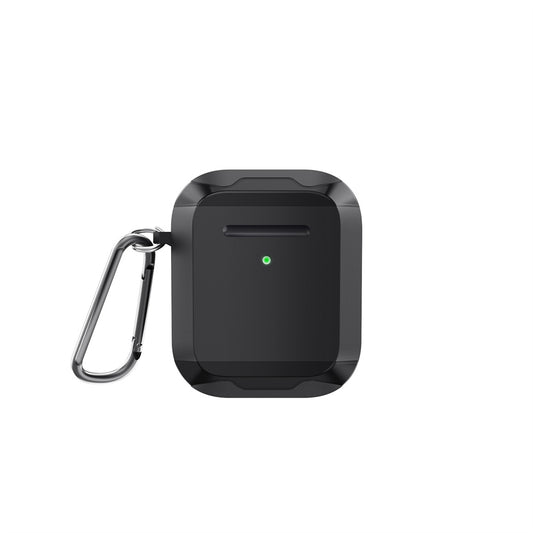 Apple Airpods Kılıf Wiwu JD-102 Defender Anti Shock Koruyucu Kılıf Gri