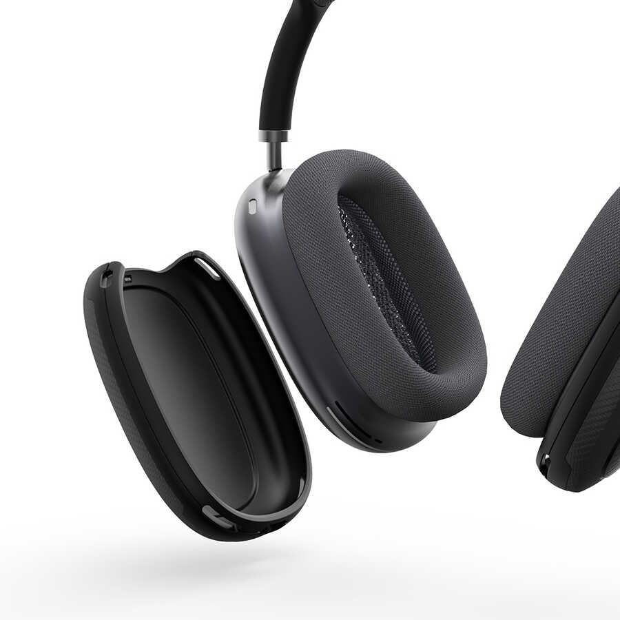 Apple Airpods Max Wiwu Armor Carbon Koruyucu Kılıf Mavi
