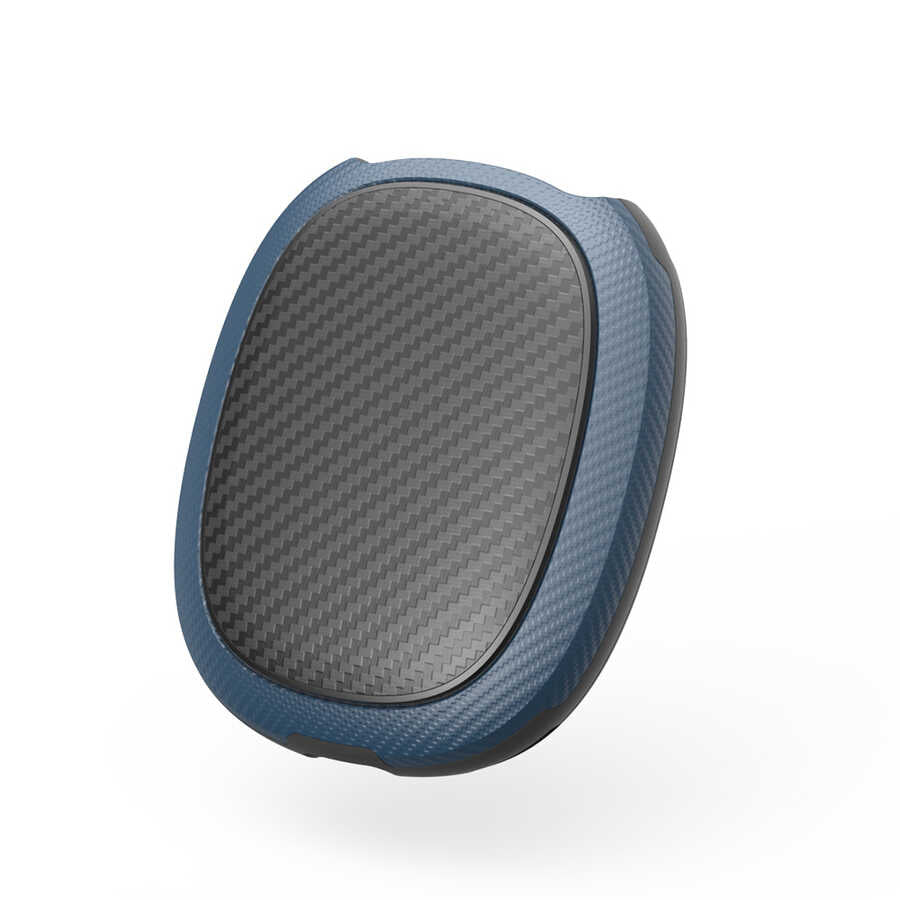 Apple Airpods Max Wiwu Armor Carbon Koruyucu Kılıf Mavi