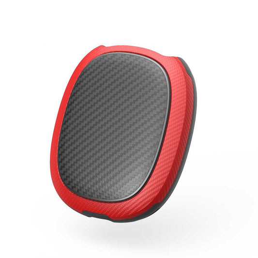Apple Airpods Max Wiwu Armor Carbon Koruyucu Kılıf Kırmızı