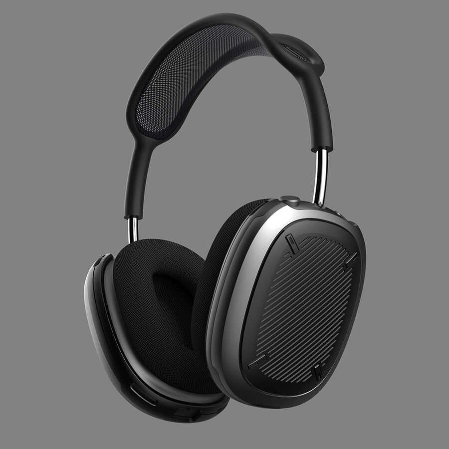 Apple Airpods Max Wiwu Armor One Koruyucu Kılıf Siyah-Kırmızı