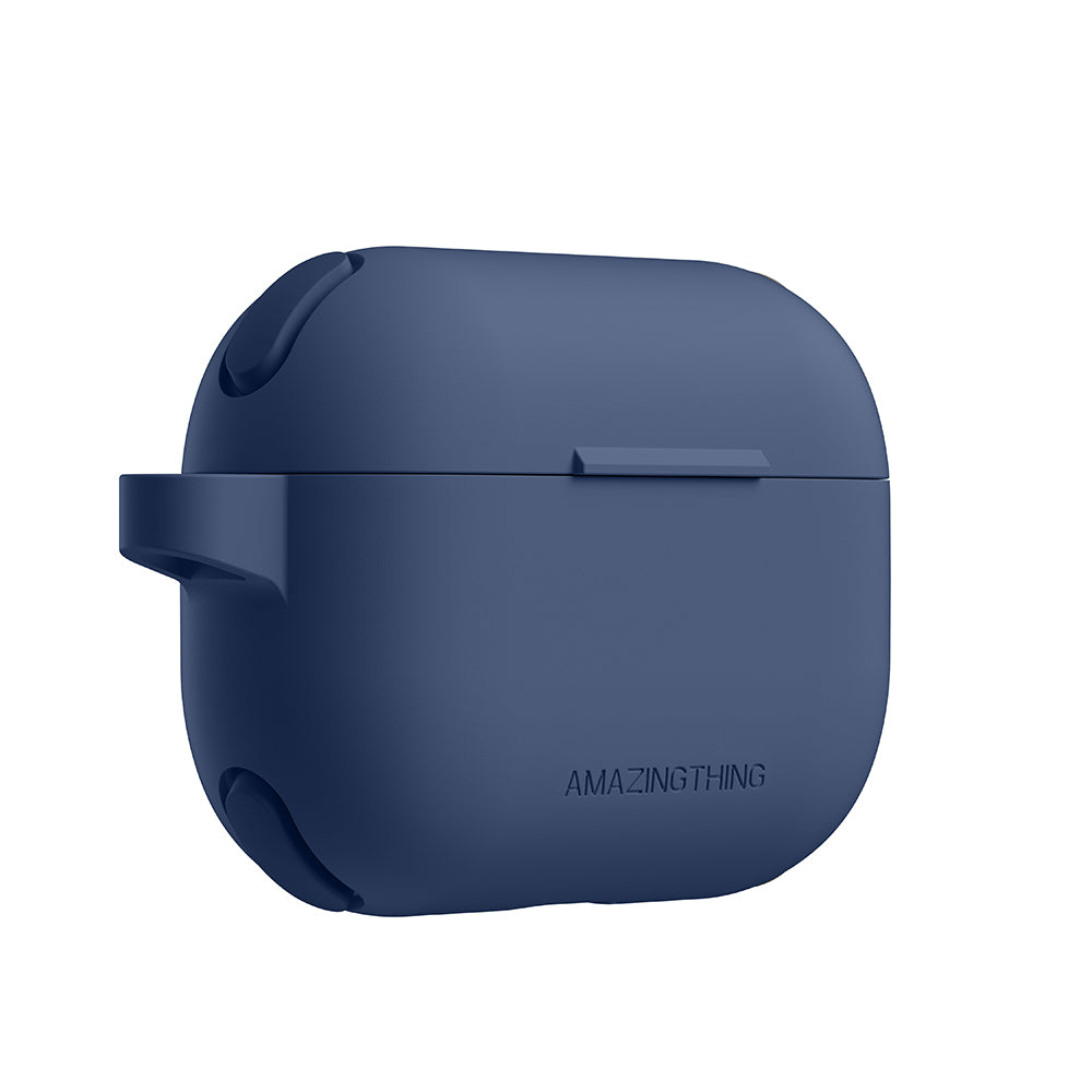 Apple Airpods Pro 2 Amazingthing Airbag Köşe Tasarımlı Omni Serisi Silikon Kapak Gri