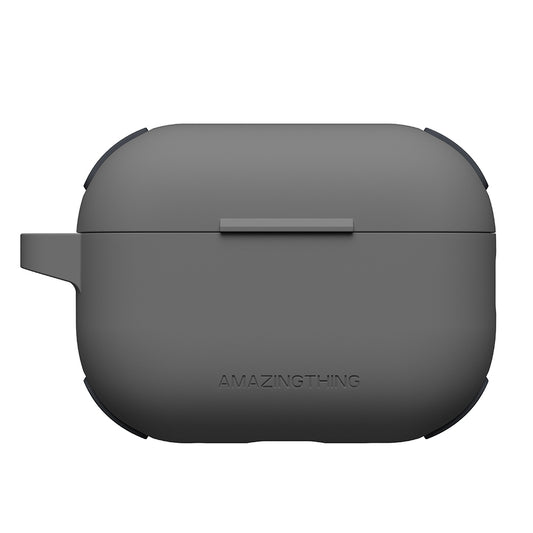 Apple Airpods Pro 2 Amazingthing Airbag Köşe Tasarımlı Omni Serisi Silikon Kapak Siyah