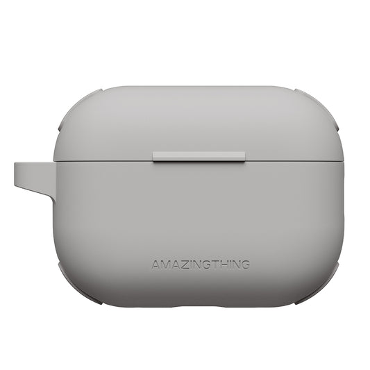Apple Airpods Pro 2 Amazingthing Airbag Köşe Tasarımlı Omni Serisi Silikon Kapak Gri