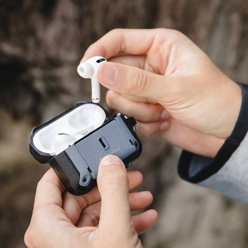 Apple Airpods Pro 2 Kılıf Askılı Sağlam Tasarımlı Lisanslı Switcheasy Guardian Kapak Sarı