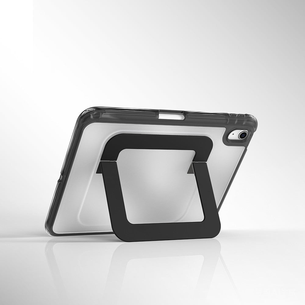 Apple iPad Air 10.9 2020 (4.Nesil) Mutural AeroShield Serisi Kalem Bölmeli Airbag Tasarımlı Standlı Tablet Kılıfı