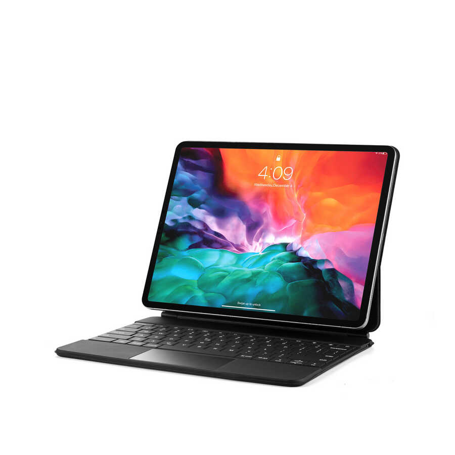 Apple iPad Air 11 2024 Wiwu Magic Keyboard Siyah