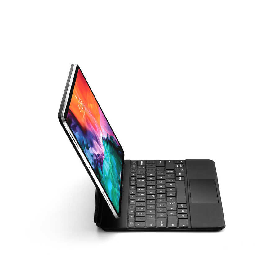 Apple iPad Air 11 2024 Wiwu Magic Keyboard Siyah