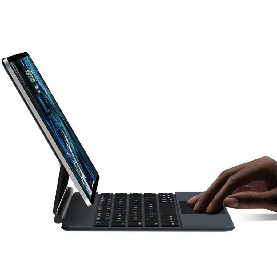 Apple iPad Air 11 2024 Wiwu Magic Keyboard Siyah
