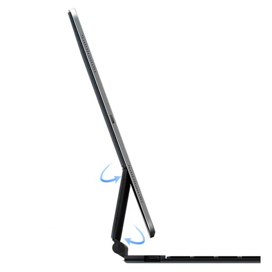 Apple iPad Air 11 2024 Wiwu Magic Keyboard Siyah