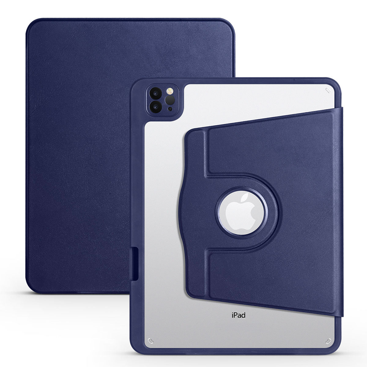 Apple iPad Air 11 2025 M3 Kılıf Zore Termik Kalem Bölmeli Dönebilen Standlı Kılıf