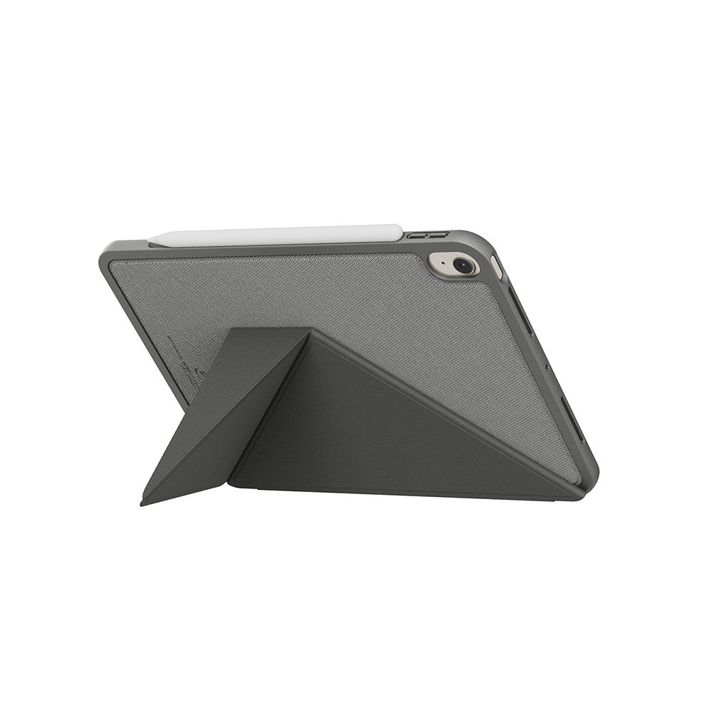 Apple iPad Air 11 2026 M4 Kılıf Skinarma Kalemlikli Dokulu Tasarım Standlı Magnetik Trilon Kılıf
