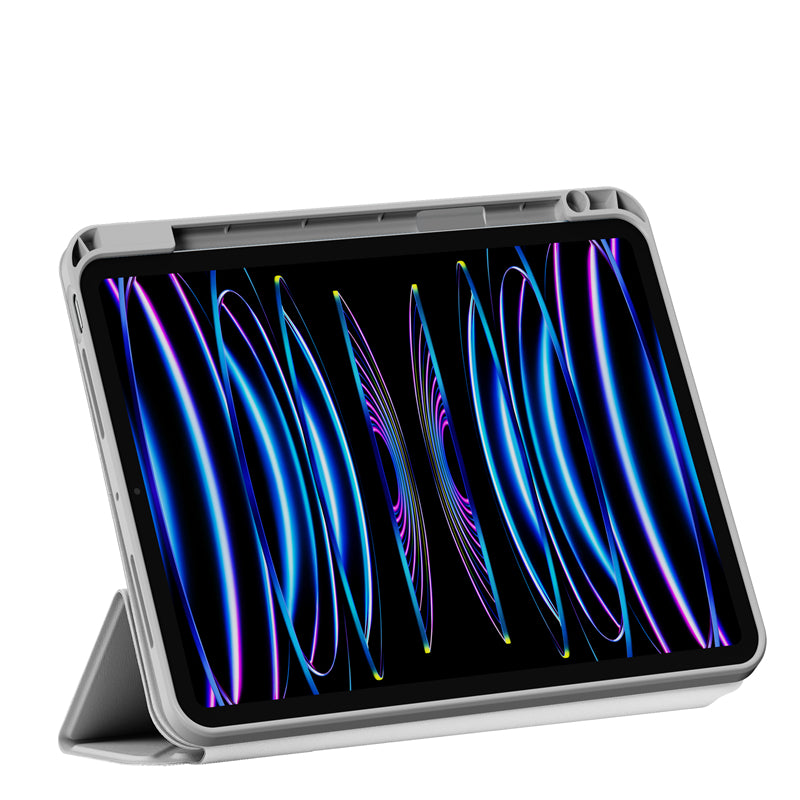 Apple iPad Pro 11 2020 (2.Nesil) Wiwu 360° Dönebilen Standlı Magnetik Koruyucu Tablet Kılıfı Siyah