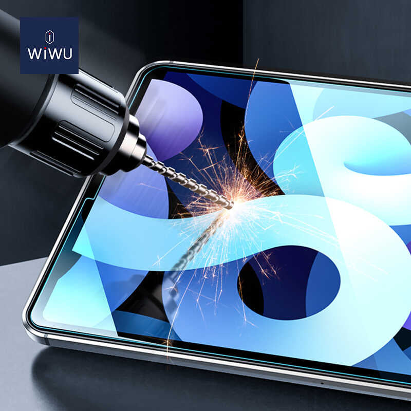 Apple iPad Pro 11 2020 (2.Nesil) Wiwu iVista 2.5D Glass Ekran Koruyucu Renksiz