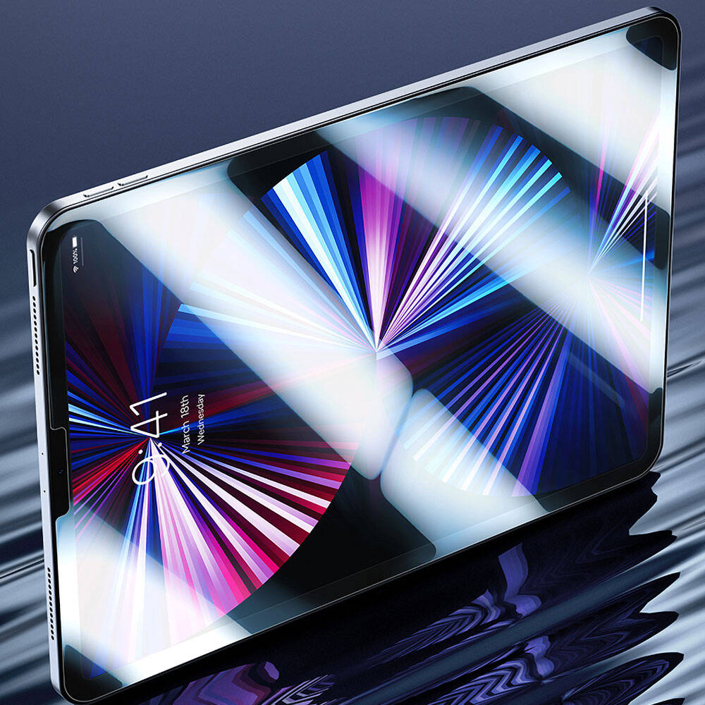 Apple iPad Pro 11 2025 M5 Benks OKR Glass Warrior HD Parlak Ekran Koruyucu Şeffaf