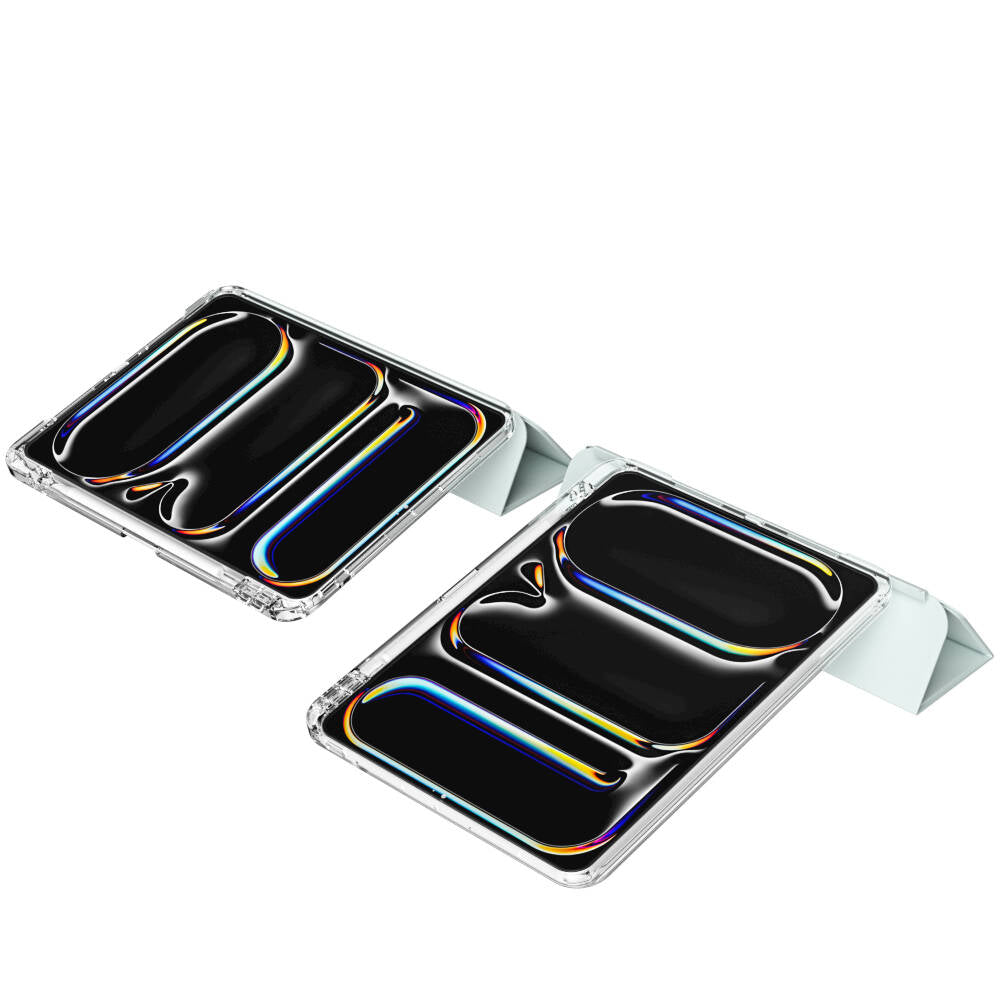 Apple iPad Pro 11 2025 M5 Kılıf Magnetik Ayrılabilen Airbagli Zore Sliding Tablet Kılıfı Lavender