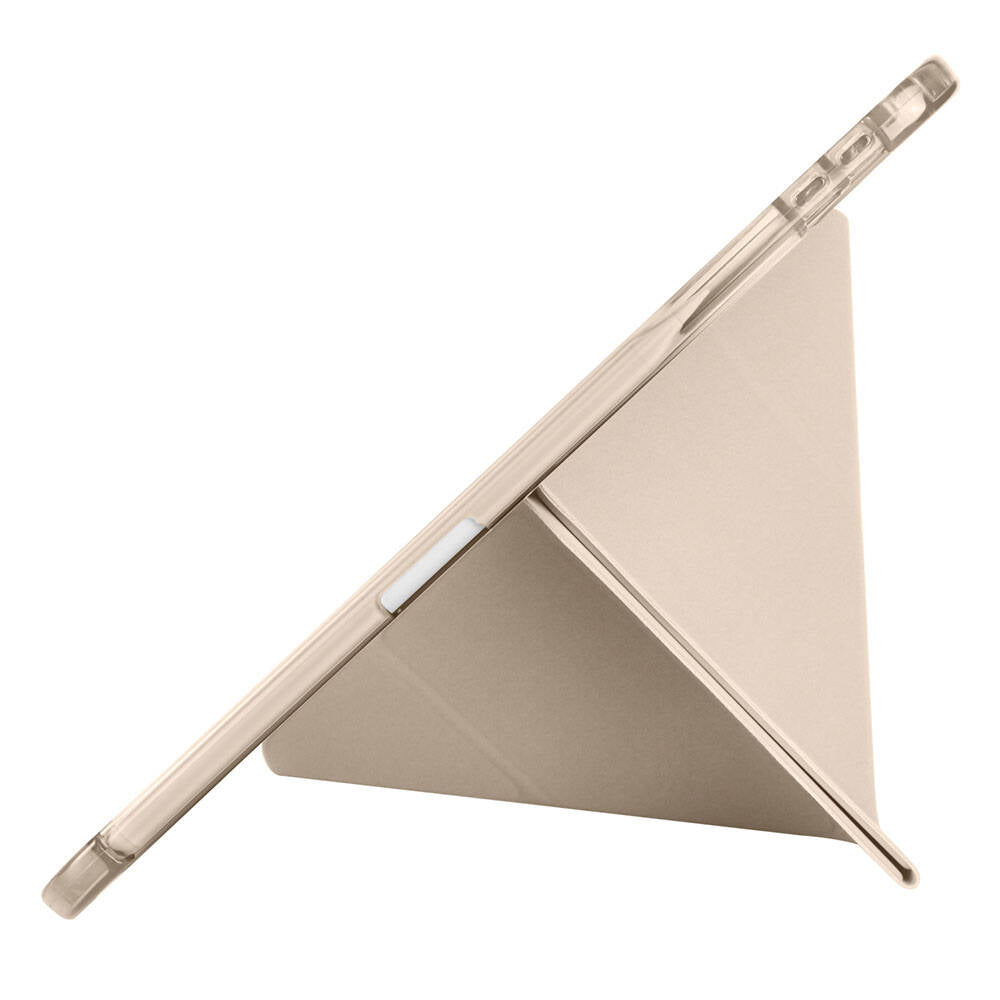 Apple iPad Pro 11 2025 M5 Kılıf Zore Tri Folding Kalem Bölmeli Standlı Kılıf Siyah
