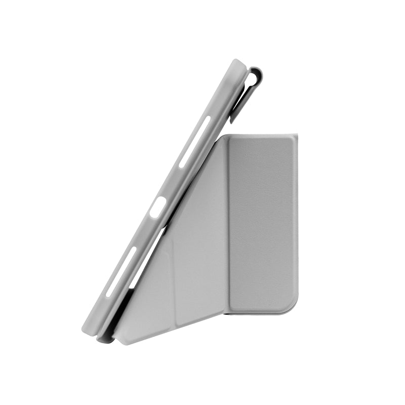 Apple iPad Pro 11 2025 M5 Wiwu 360° Dönebilen Standlı Magnetik Koruyucu Tablet Kılıfı Gri