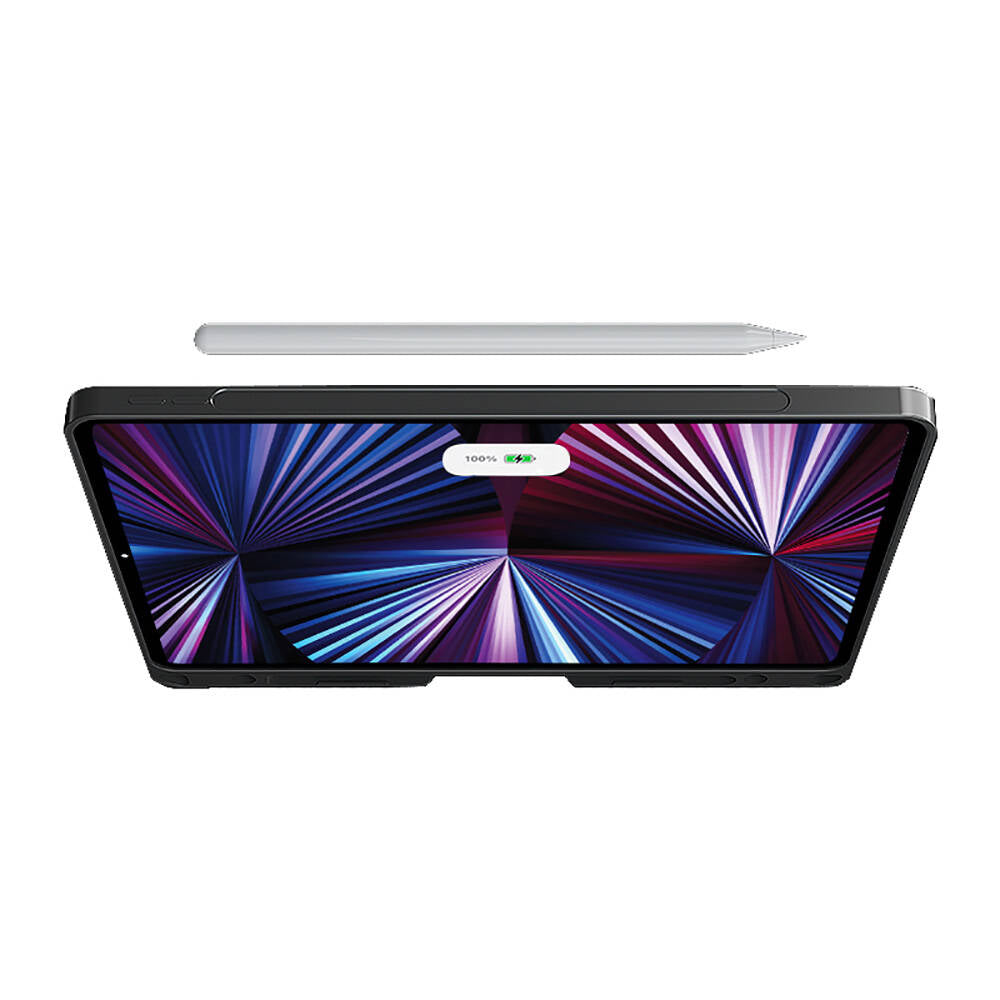 Apple iPad Pro 11 2025 M5 Wiwu Mag Touch Klavyeli Standlı Kılıf Siyah