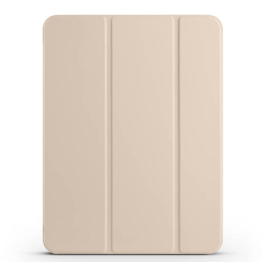 Apple iPad Pro 11 2025 M5 Zore Smart Cover Kalem Bölmeli Standlı 1-1 Kılıf Gold