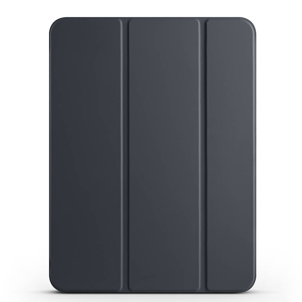 Apple iPad Pro 11 2025 M5 Zore Smart Cover Kalem Bölmeli Standlı 1-1 Kılıf Siyah
