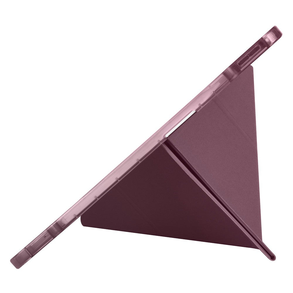 Apple iPad Pro 13 2024 Kılıf Zore Tri Folding Kalem Bölmeli Standlı Kılıf