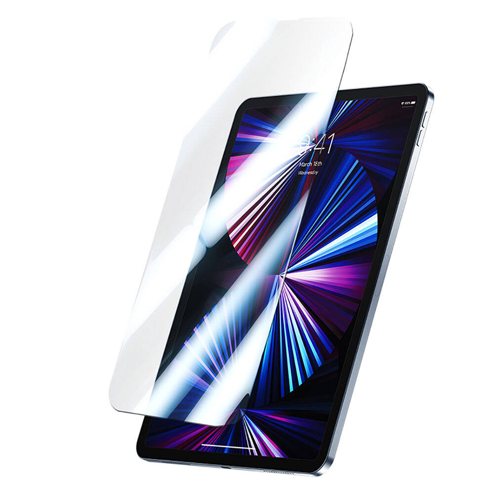 Apple iPad Pro 13 2025 M5 Benks OKR Glass Warrior HD Parlak Ekran Koruyucu Şeffaf