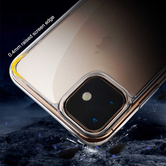 Apple iPhone 11 Kılıf Benks Magic Crystal Clear Glass Kapak Renksiz