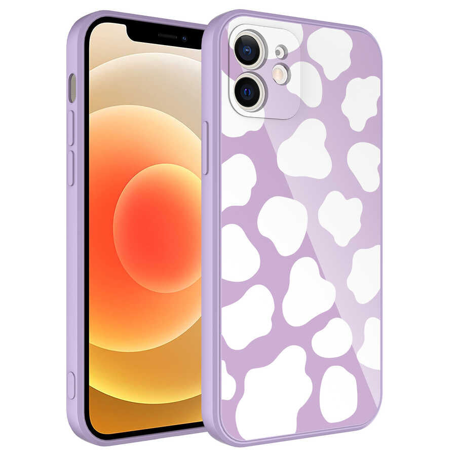 Apple iPhone 11 Kılıf Kamera Korumalı Desenli Sert Silikon Zore Epoksi Kapak