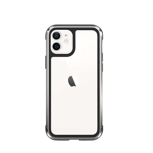 Apple iPhone 11 Kılıf Wiwu Defens Armor Kapak Gümüş