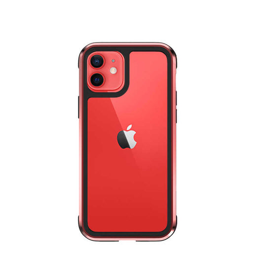 Apple iPhone 11 Kılıf Wiwu Defens Armor Kapak Kırmızı