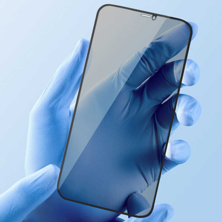 Apple iPhone 11 Pro Wiwu iPrivacy HD Anti-Peep Ekran Koruyucu Siyah