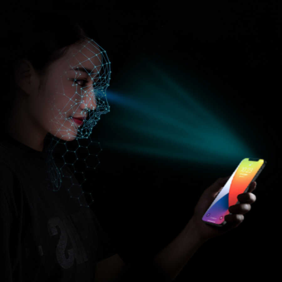 Apple iPhone 11 Wiwu iPrivacy HD Anti-Peep Ekran Koruyucu Siyah
