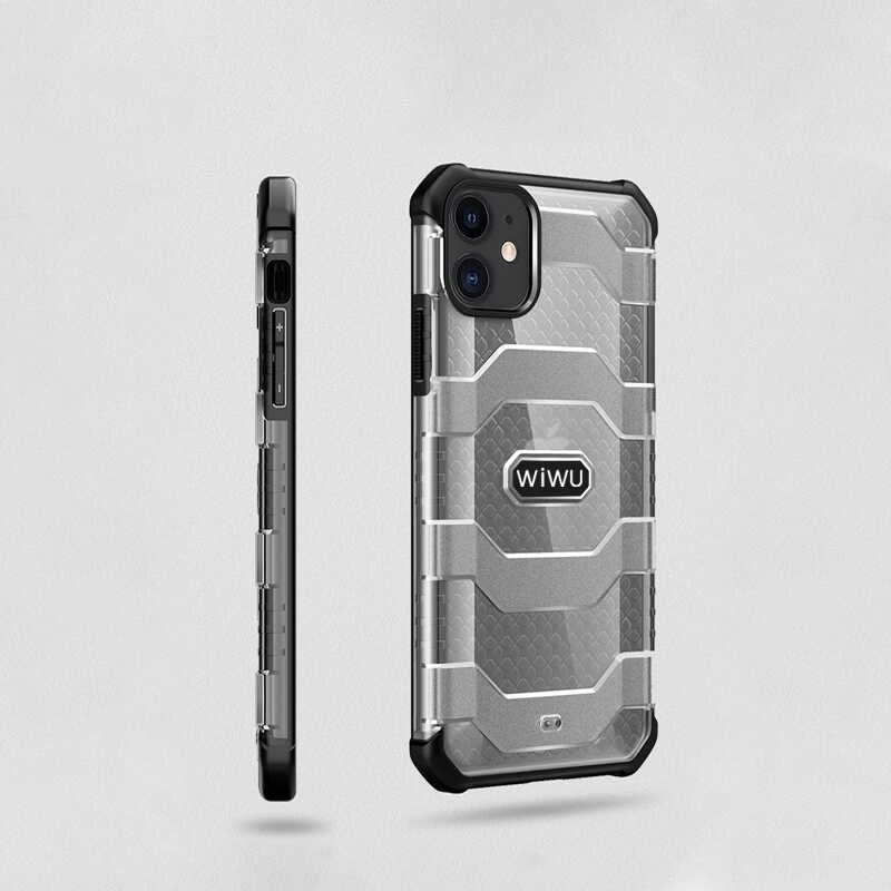 Apple iPhone 12 Kılıf Wiwu Voyager Kapak Yeşil