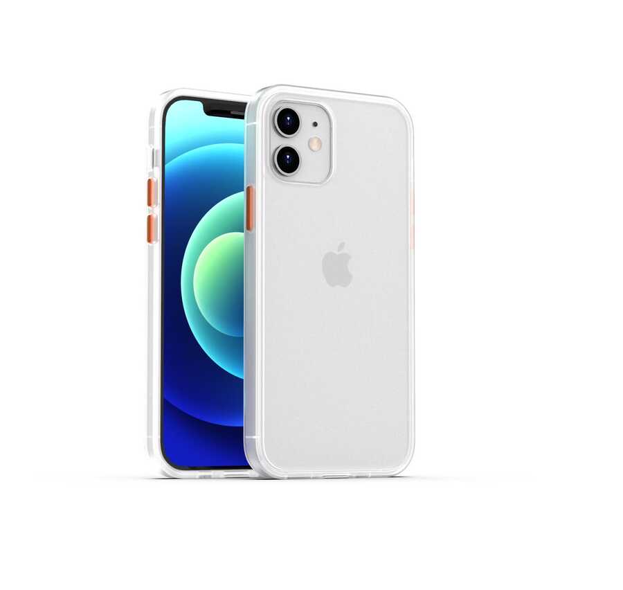 Apple iPhone 12 Mini Kılıf Benks Magic Smooth Drop Resistance Kapak Beyaz