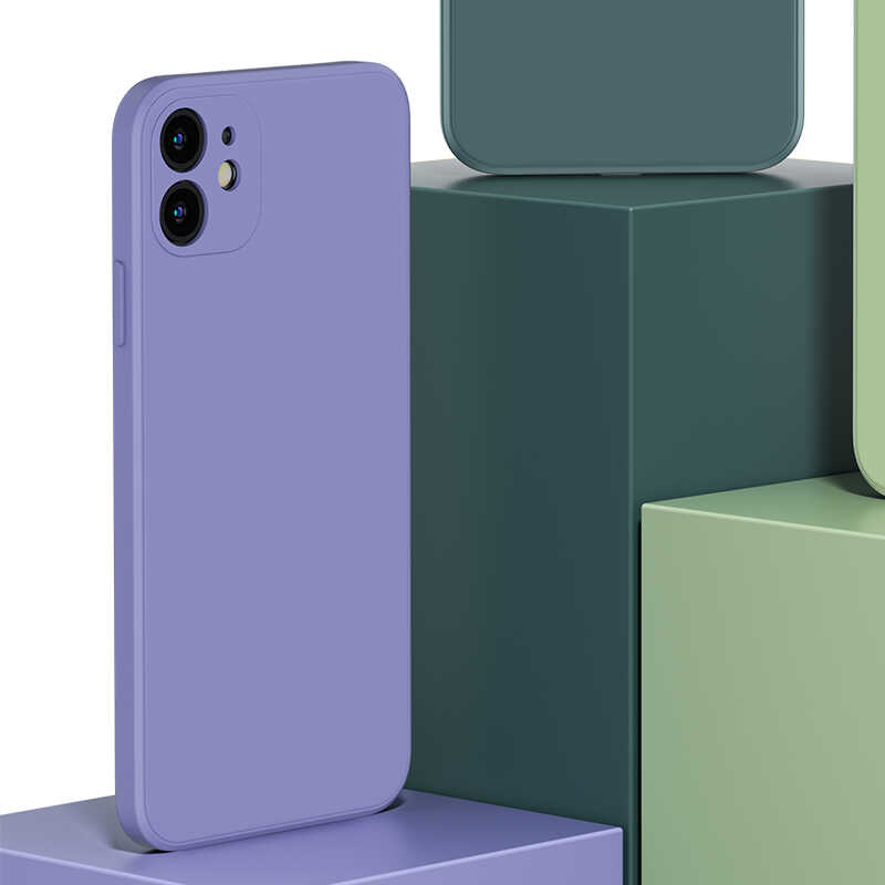 Apple iPhone 12 Mini Kılıf Benks Painting TPU Kapak Lacivert