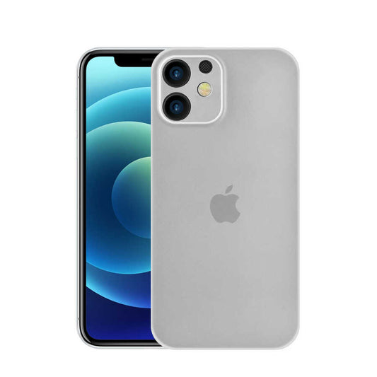Apple iPhone 12 Mini Kılıf Wiwu Skin Nano PP Kapak Beyaz