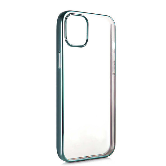 Apple iPhone 12 Pro Benks Magic Glitz Ultra-Thin Transparent Protective Soft Kapak Mor