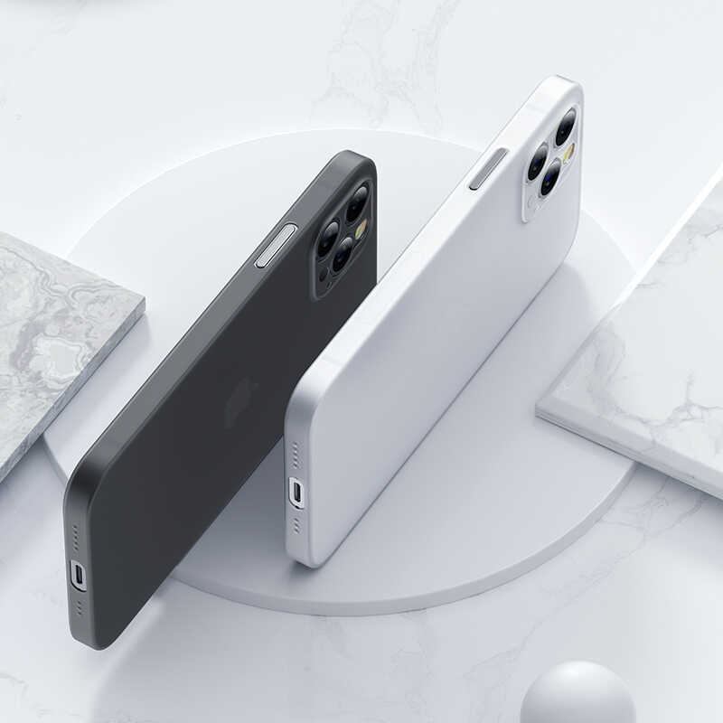 Apple iPhone 12 Pro Kılıf Benks Lollipop Protective Kapak Beyaz