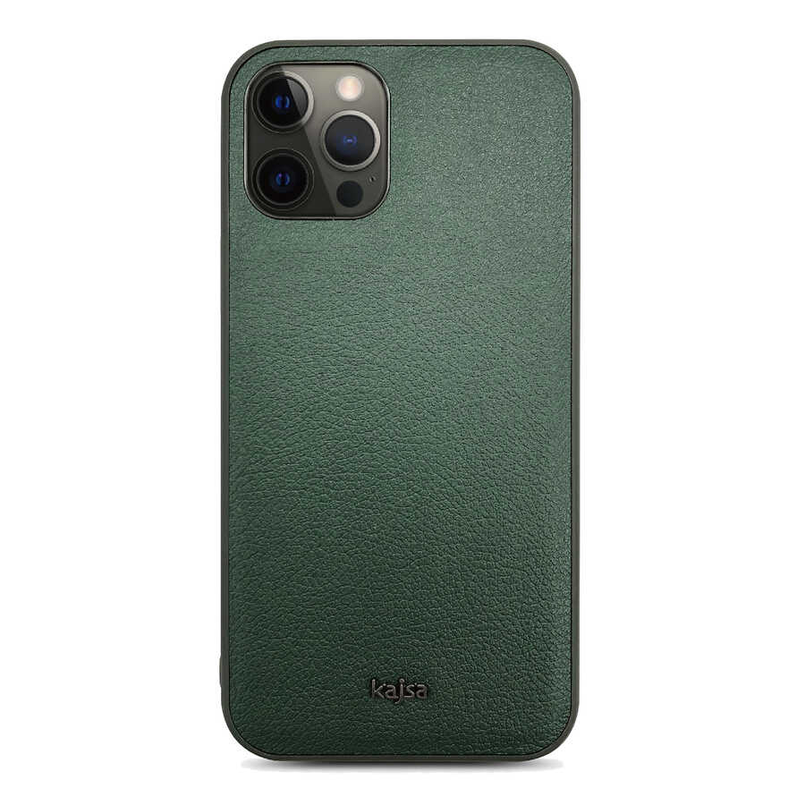 Apple iPhone 12 Pro Kılıf Kajsa Luxe Collection Hakiki Deri Kapak