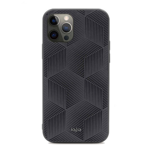 Apple iPhone 12 Pro Kılıf Kajsa Splendid Serisi 3D Cube Kapak