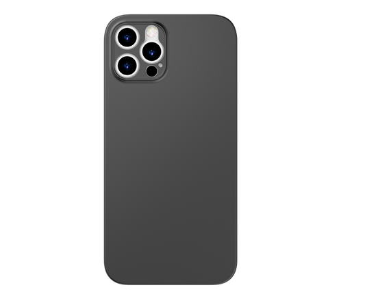 Apple iPhone 12 Pro Kılıf Wiwu Skin Nano PP Kapak Siyah