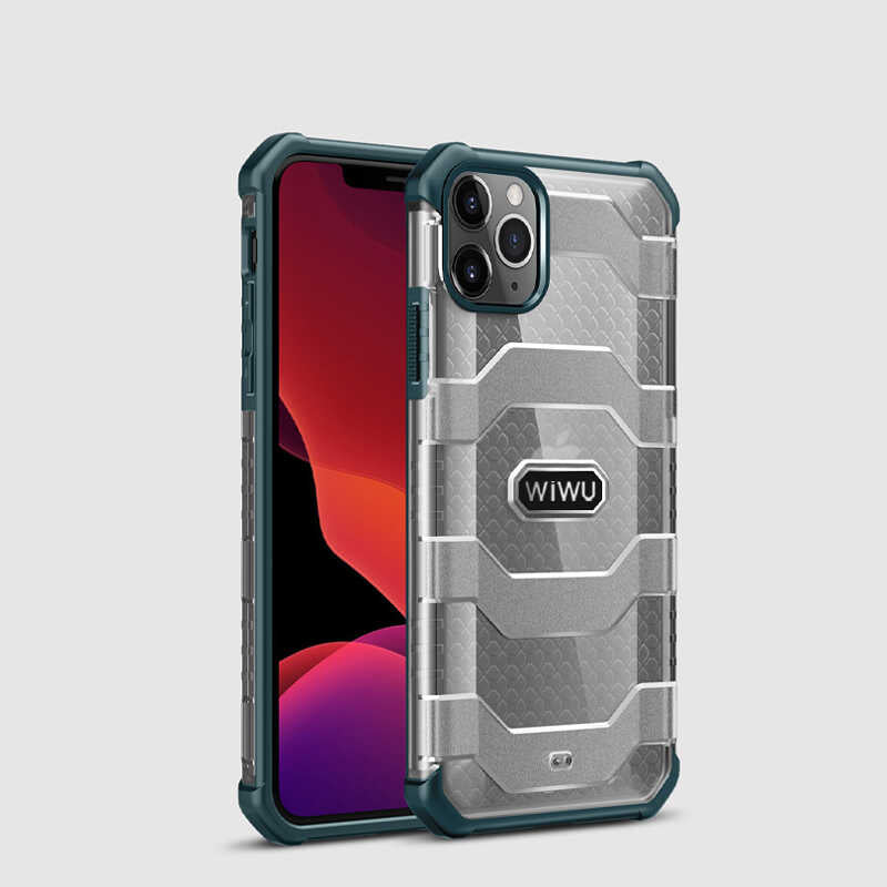 Apple iPhone 12 Pro Kılıf Wiwu Voyager Kapak Kırmızı