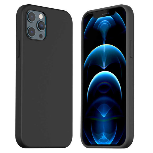 Apple iPhone 12 Pro Max Kılıf Araree Typo Skin Kapak Siyah