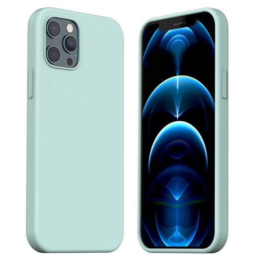 Apple iPhone 12 Pro Max Kılıf Araree Typo Skin Kapak Açık Yeşil