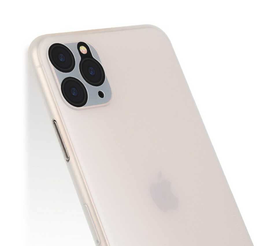 Apple iPhone 12 Pro Max Kılıf Wiwu Skin Nano PP Kapak Beyaz